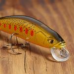 Воблер Trout Minnow WXM MNWFS 65 US Yamame оранжевый CAPERLAN, черный/неоновый желтый/неоновый кроваво-оранжевый - фото 3