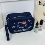 Sanrio Сумка для хранения Hello Kitty, Denim Blue Hello Kitty Bag - фото 4