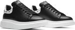 Кроссовки Alexander McQueen Studded Oversized Sneaker White Black, черный - фото 8