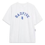 Футболка с логотипом badfive Li-Ning, белый - фото