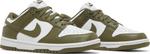 Кроссовки Nike Wmns Dunk Low 'Medium Olive', зеленый - фото 9