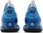 Кроссовки Nike Air Max 270 'White Photo Blue', белый - фото 7