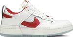 Кроссовки Nike Wmns Dunk Low Disrupt 'White Gym Red', красный - фото 2