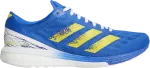Кроссовки Adidas Wmns Adizero Boston 9 'Blue Yellow', синий - фото 2