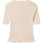 Вязаный свитер Limestone MIU MIU, Limestone - фото 4