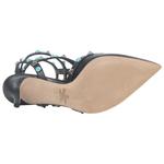 Valentino Туфли Rockstud Slim на шпильке черные - фото 7