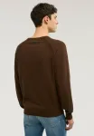 Джемпер girocollo с деталями Trussardi, Marrone - фото 3