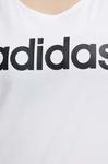 Хлопковая майка Essentials Adidas, белый - фото 5