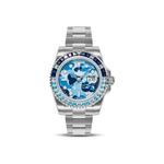 A BATHING APE Часы Type 2 Bapex Abc Camo Crystal Stone, Pink PKX - фото 2