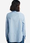 Блуза Springfield Button-down blouse, Blue - фото 3