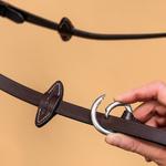 Мартингал Fouganza для лошади и пони, темно-коричневый - фото 6