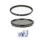 Hoya 52mm HD3 UV Filter With Hoya 52mm Variable ND Filter (0.45 to 2.7 (1.5 to 9 - фото 2