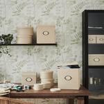 Набор коробок с крышкой Ikea Kvarnvik, 3 предмета, бежевый - фото 7