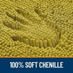 Коврик для ванной Olanly, 60х40 см, горчичный - фото 2