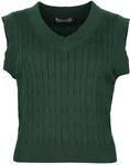 Топ Banned Retro Olive Waistcoat, зеленый - фото