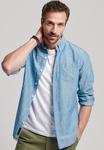 Рубашка STUDIOS BUTTON DOWN Superdry, цвет Blue Bonnet - фото 4