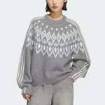 Свитшот Fair Isle Adidas Originals, серый - фото 3