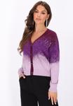 Кардиган faina Cardigan, Violet Multicolor/Purple - фото