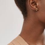 Серьги Tiffany & Co. Elsa Peretti Open Heart, золото - фото 4