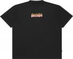 Футболка Palm Angels Burning Logo Tee 'Black/White', черный - фото