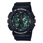 Часы CASIO G-Shock Analog-Digital 'Black Green', черный - фото