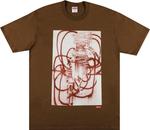 Футболка Supreme x Christopher Wool 2001 Tee 'Brown', коричневый - фото 2