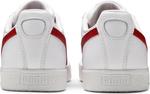Кроссовки Puma Clyde Core Leather Foil White Cherry, белый - фото 6