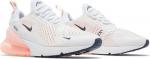 Кроссовки Nike Wmns Air Max 270 White Bleached Coral, белый/коралловый - фото 5