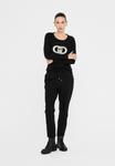 Топ LIU JO MIT LOGO, Black - фото 2