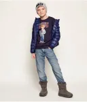 Зимние ботинки JR PARK STRAP Moon Boot, серый - фото 3