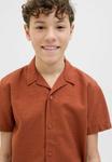 Рубашка Jack & Jones Junior, цвет Arabian Spice - фото 4
