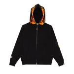 Худи BAPE Tiger Full Zip Hoodie, Black - фото