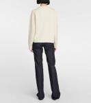 Кашемировый свитер Мэй KHAITE, белый - фото 3