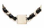 CHANEL Кожаное кожаное ожерелье Women's Black/Gold - фото 5