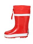 Резиновые сапоги Playshoes Gummistiefel Basic gefüttert, красный - фото