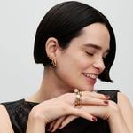 Серьги-кольца Pandora Essence Round, золото - фото 2