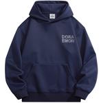 Толстовка унисекс Doraemon, Черный - фото 6