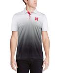 Мужская рубашка-поло heather grey nebraska huskers magic team с логотипом Colosseum, мульти - фото 5