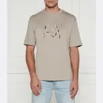 Футболка стандартного кроя Armani Exchange, бежевый - фото