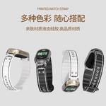 Ремешок Xiaomi Совместимость Силиконовый Материал IBOANN, Эскиз-Белый - фото 5