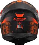 Газовый шлем LS2 of606 drifter, Gray/Orange - фото 7