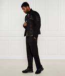 Куртка мужская Boss Green комбинированная с воротником-стойкой, черный - фото 2