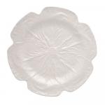 Блюдо сервировочное Bordallo Pinheiro Cabbage, 30,5х30,5 см, белый - фото