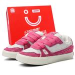 Низкие матерчатые кроссовки унисекс MINISO, черно-белые - фото