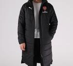 Пальто-парка мужское черное Puma, черный - фото 3