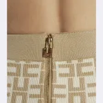 Юбка Elisabetta Franchi, желтый - фото 4