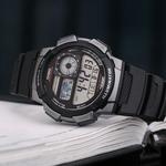 Часы CASIO G Shock Quartz Sports Waterproof Mens Black Digital, черный - фото 8