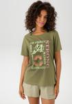 Футболка Aniston CASUAL, Olive/Light green - фото 2