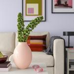 Ваза Ikea Blodbjörk, 25 см, нежно-розовый - фото 2