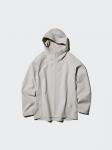 Парка Blocktech Uniqlo, 02 light grey - фото 3